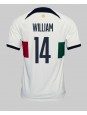 Portugali William Carvalho #14 Vieraspaita MM-kisat 2022 Lyhythihainen
